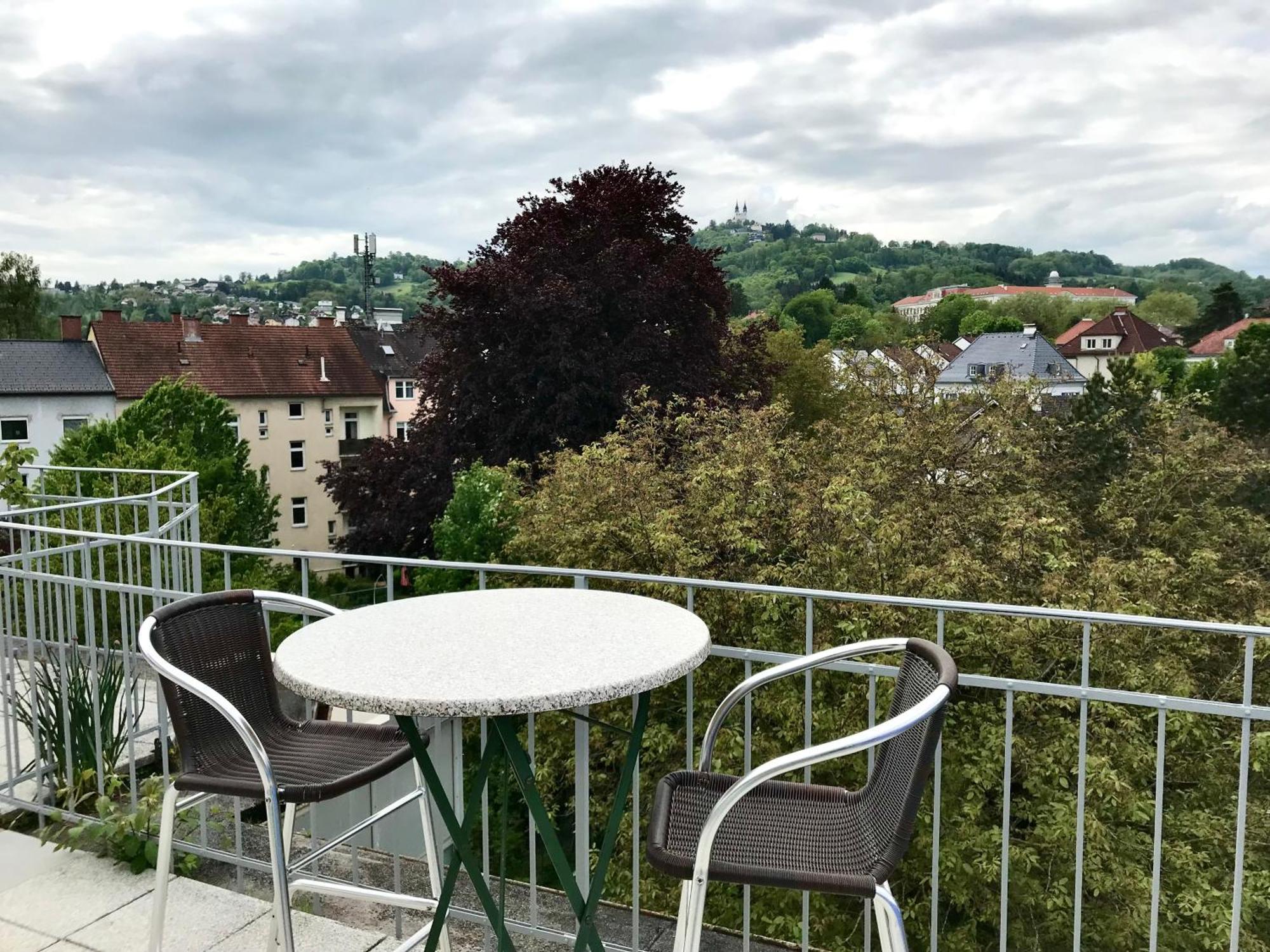 Stadtoase Mit Traumhaftem Ausblick Linz Eksteriør bilde